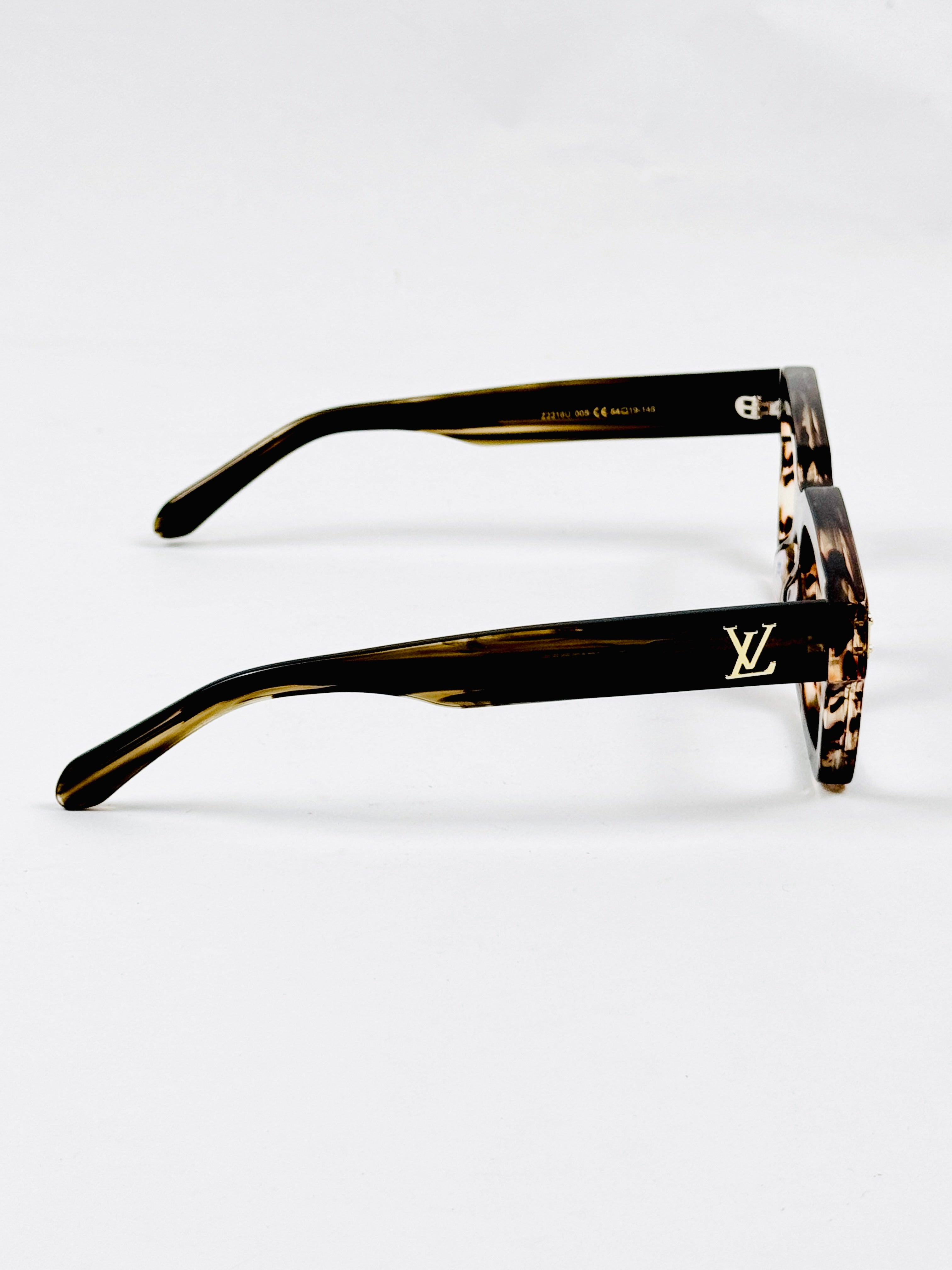 Louis Vuitton - 2216 – 54 – Yellow Textured –  Acetate - Optics – Unisex - Premium