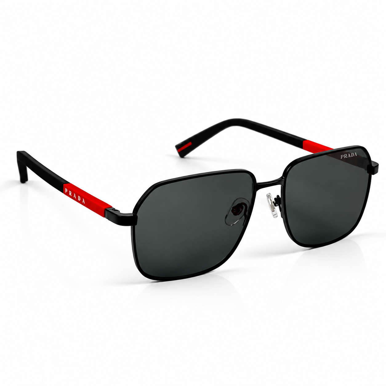 Prada – PSA51 - 57 – Black – Metal - Sunglasses – Unisex - Premium