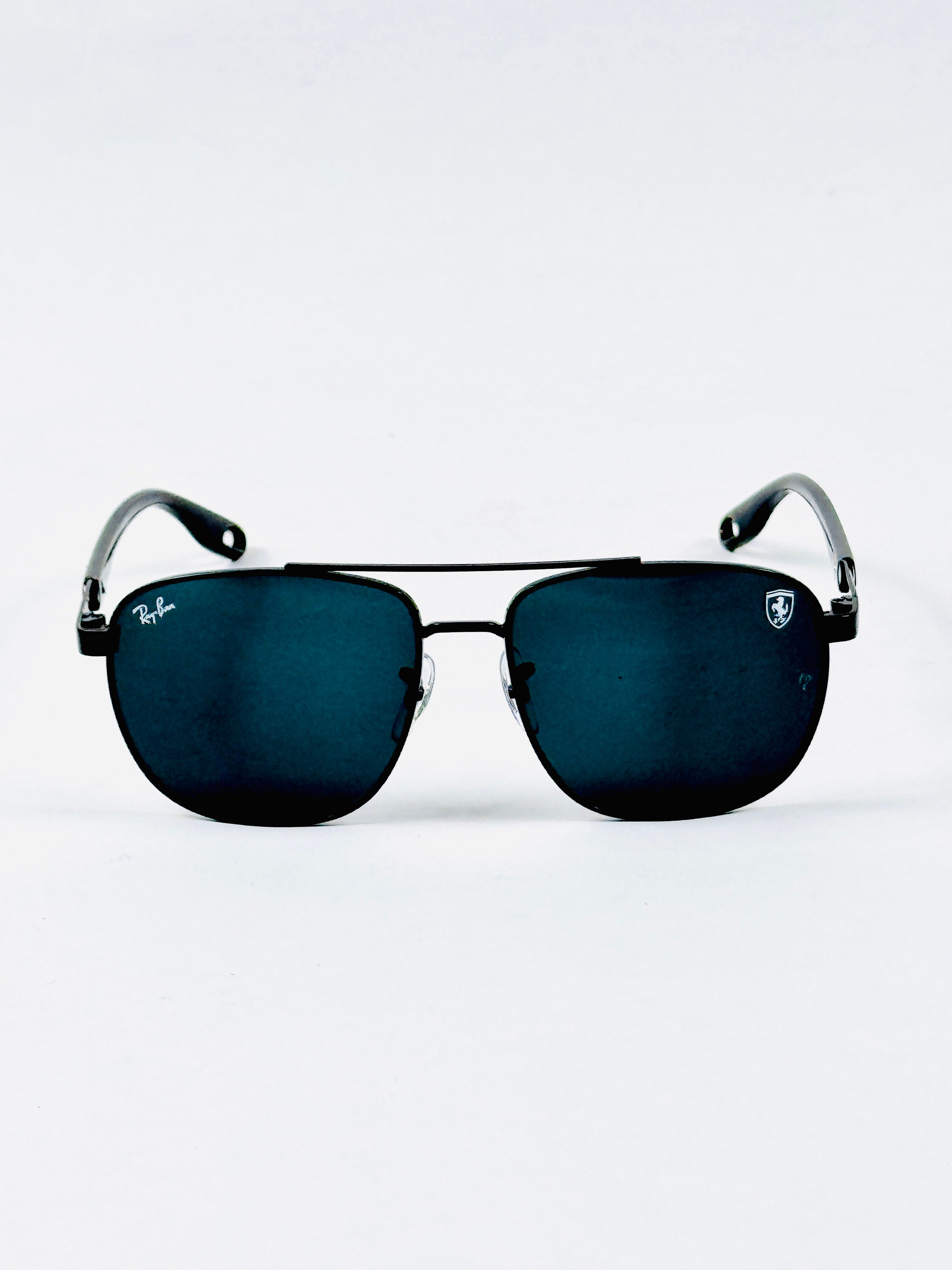 RayBan – 3659 – 55 – Black –  Metal - Sunglasses – Unisex - Premium