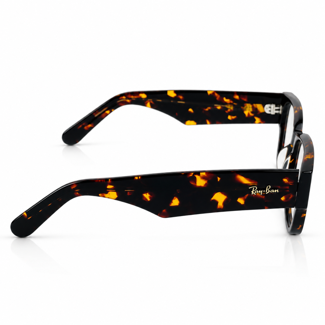 RayBan – 0841 – 53 – Tortoise –  Acetate- Optics – Unisex - Premium