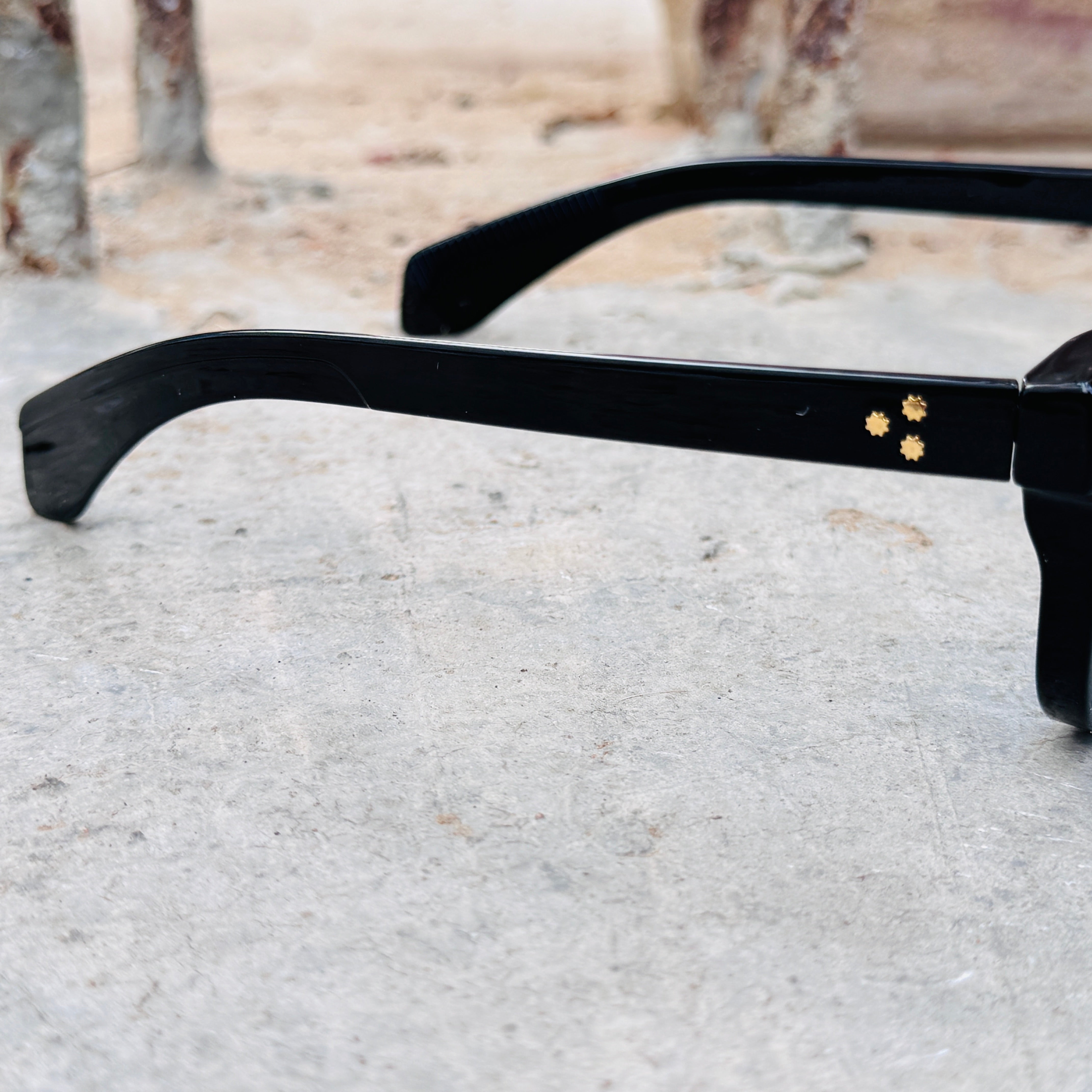 Moscot – 6502 – 53 - Black Blue – Acetate  – Sunglasses - Unisex