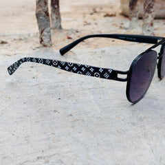 Louis Vuitton – 9091 – 55 – Black Gradient – Acetate – Metal - Sunglasses – Unisex