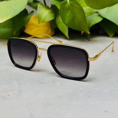 Dita – 1087 - 54 – Golden Black Gradient – Metal - Sunglasses – Unisex - Premium