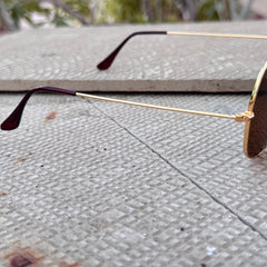 Rayban – 3035 – 62 – Golden Brown – Metal – Sunglasses – Unisex - Premium