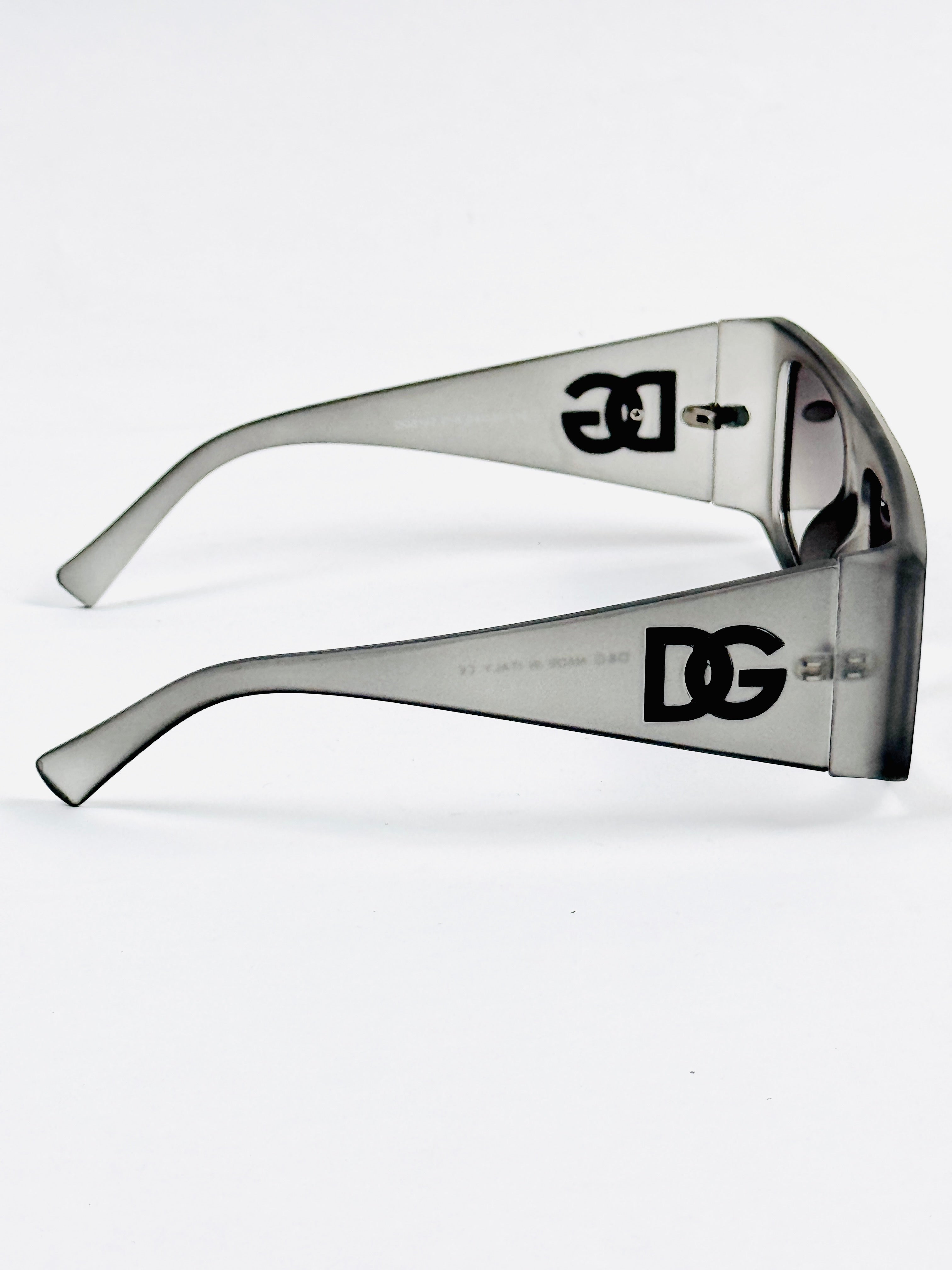 Dolce & Gabbana – 8167 – 54 – Grey – Acetate – Sunglasses – Unisex