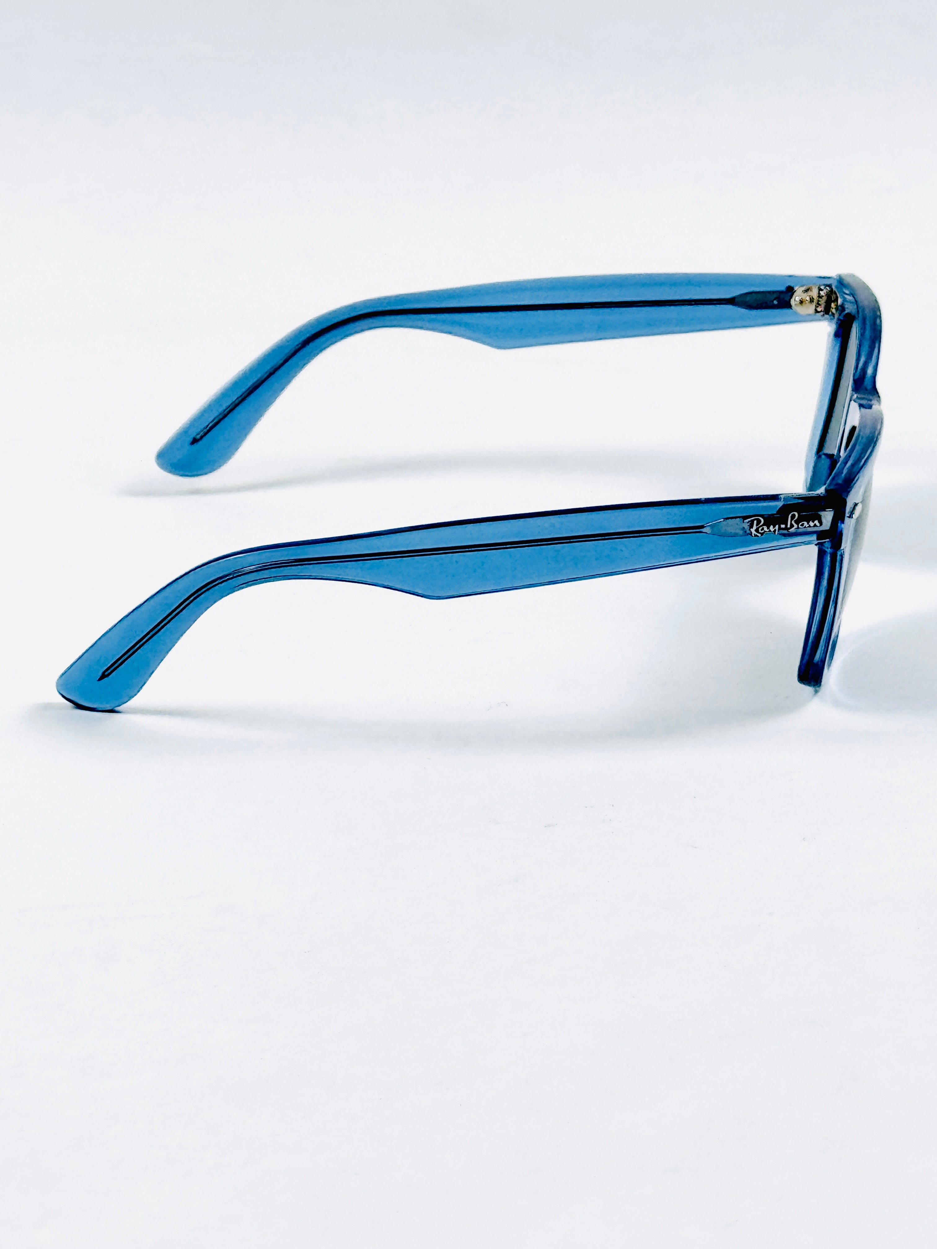 RayBan – 2140 – 50 – Blue Black –  Acetate- Sunglasses – Unisex - Premium
