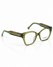 Burberry - 53173 – 51 – Olive Green –  Acetate - Optics – Ladies - Premium
