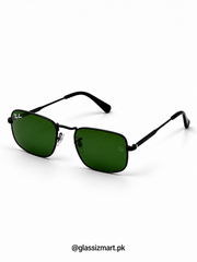 Rayban – 3947 – 62 – Black Green – Metal – Sunglasses – Unisex