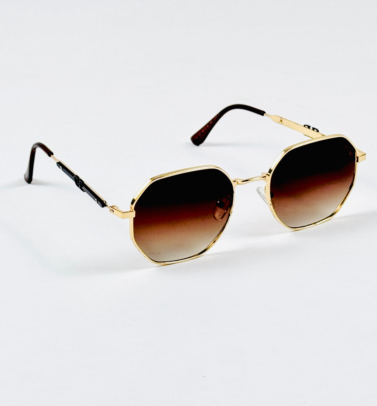 Valentino – 18130 – 58 – Golden Brown – Metal – Sunglasses – Unisex