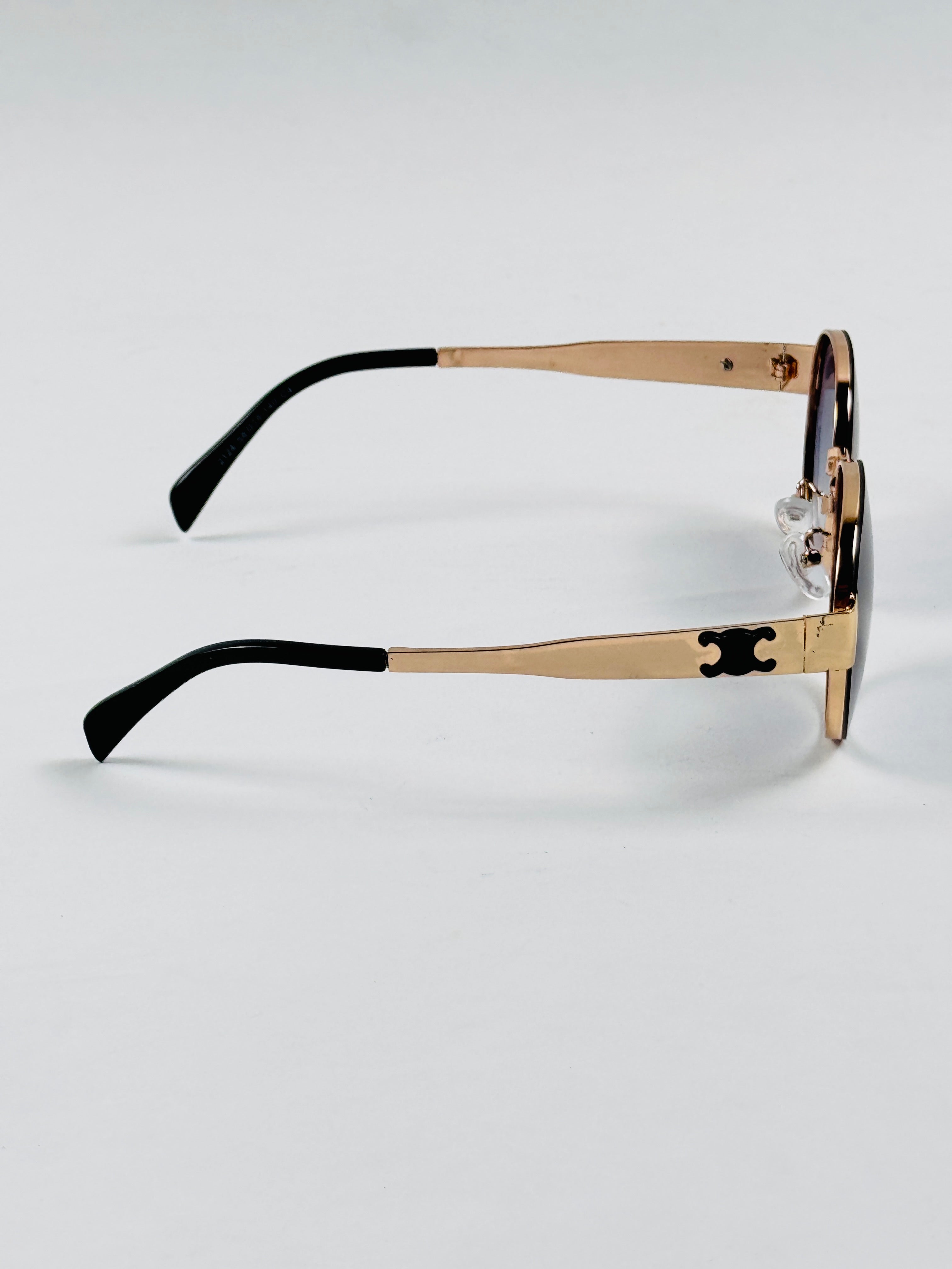 Celine – 2124 - 58 – Golden Black Gradient – Metal – Sunglasses - Unisex