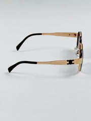 Celine – 2124 - 58 – Golden Black Gradient – Metal – Sunglasses - Unisex