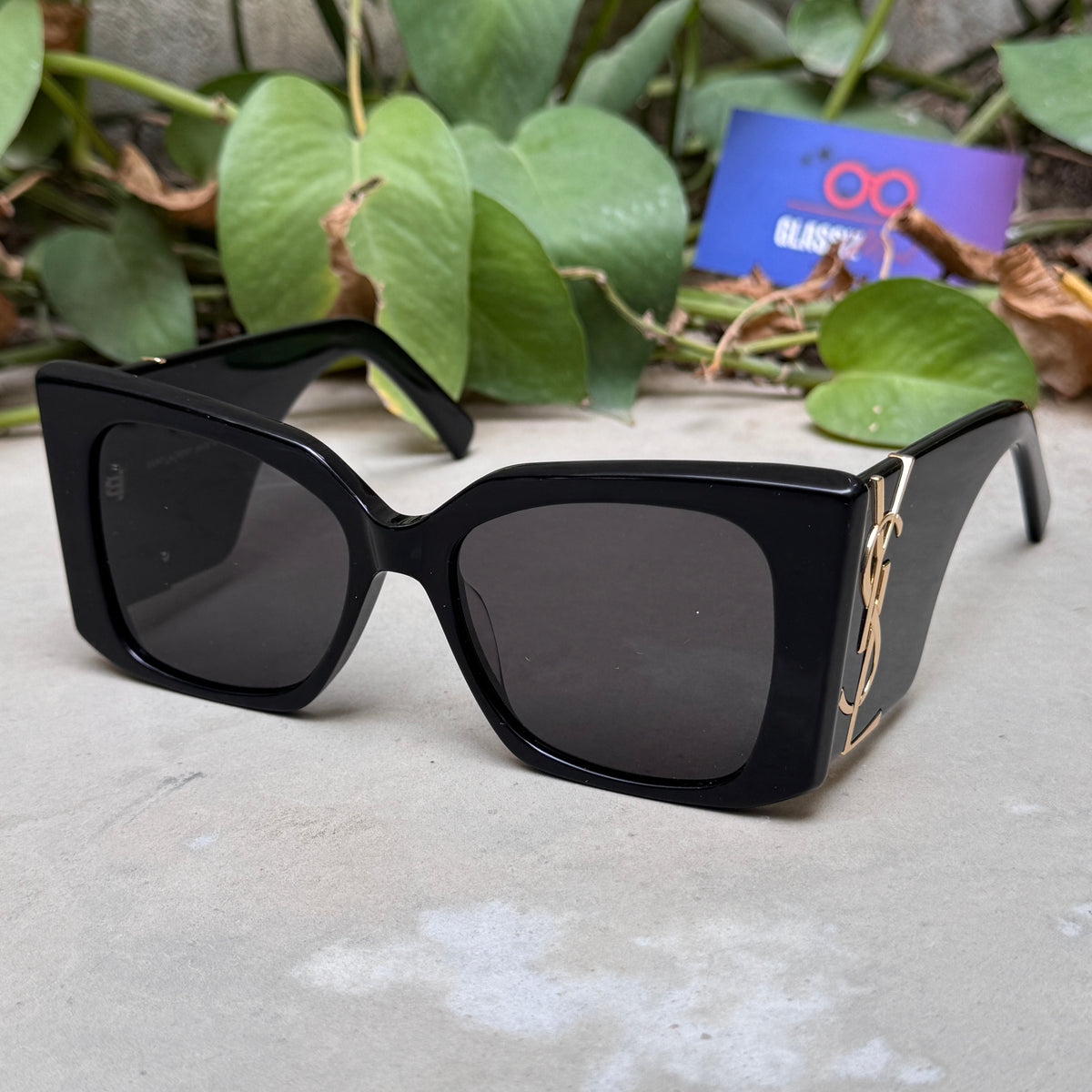 YSL – Blaze - 54 – Black – Acetate - Sunglasses – Ladies - Premium