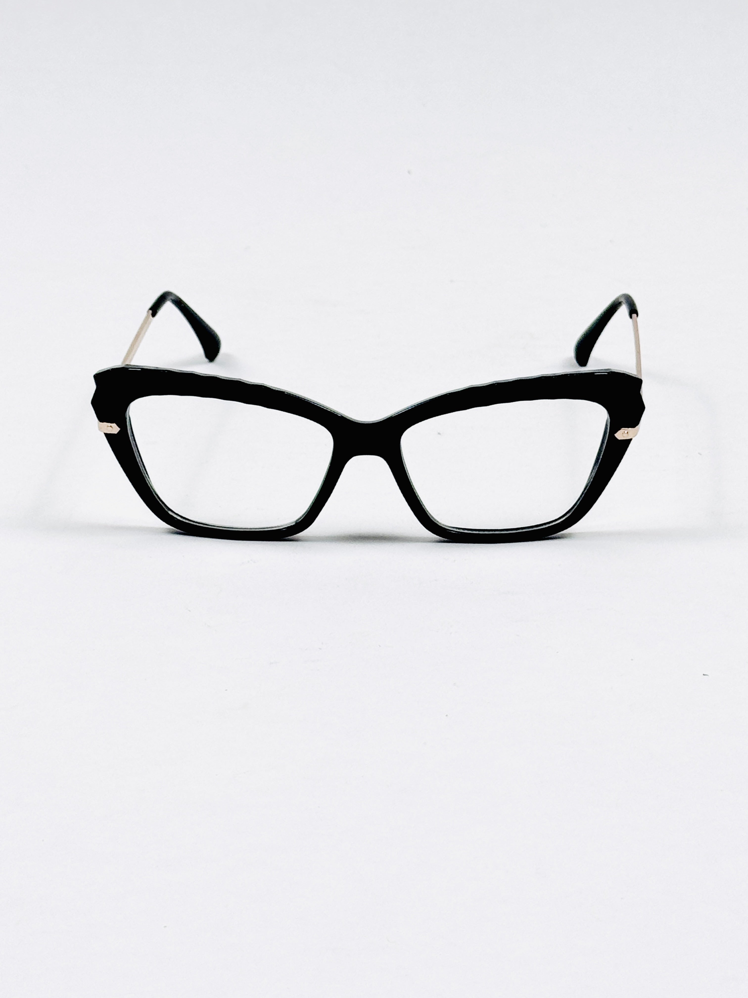 Dior– 868 – 52 - Black – Acetate - Metal – Optics – Ladies