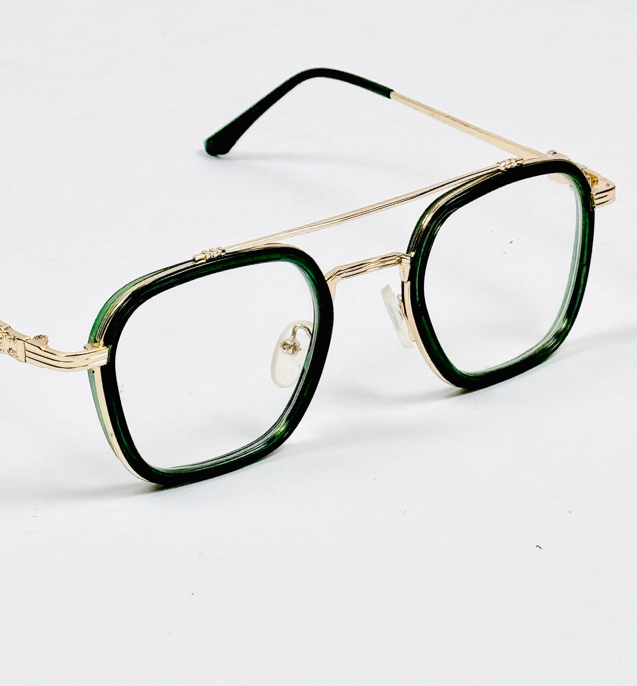 Ferragamo – 59300 – 5449 – Golden Green – Metal – Optics – Unisex