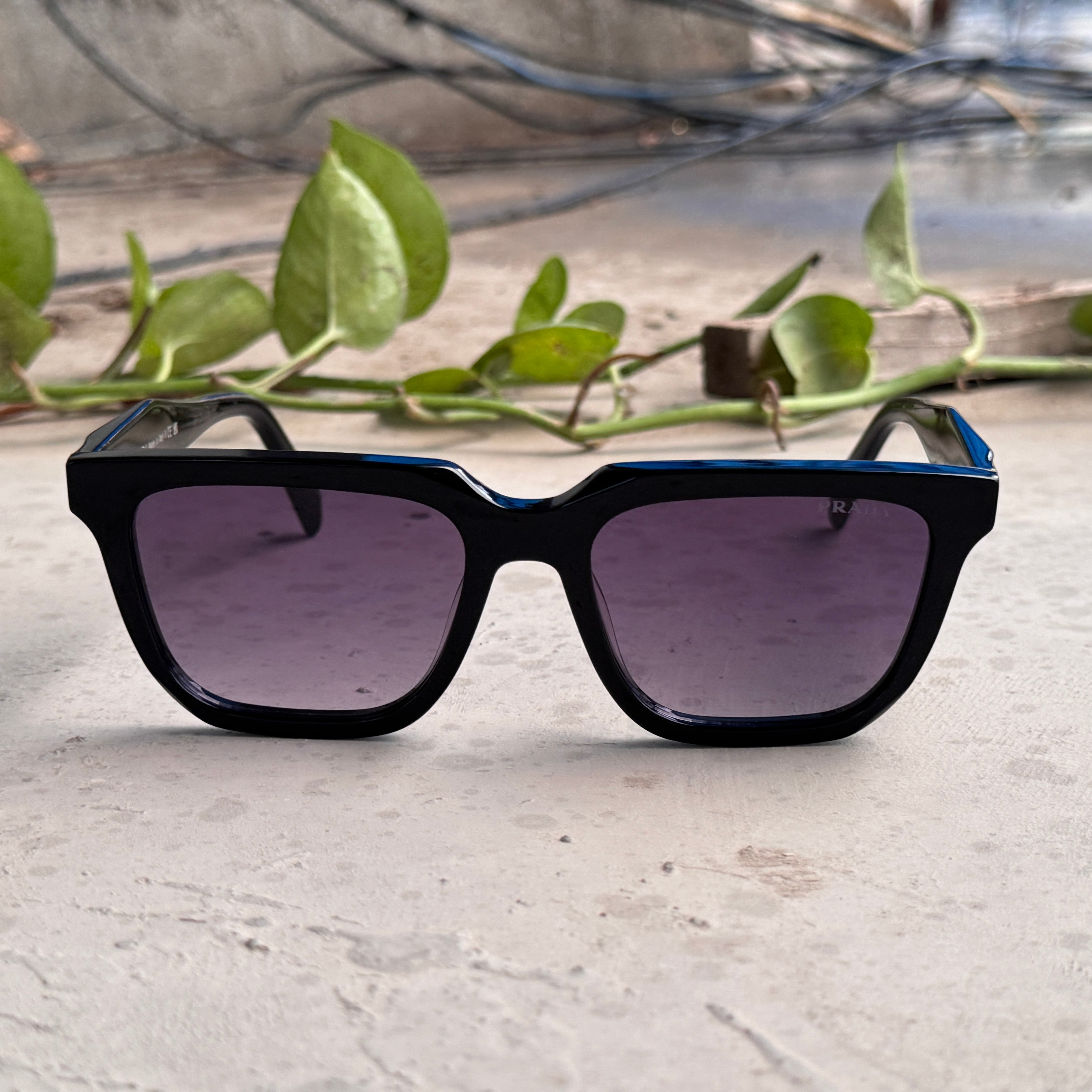 Prada – B23S - 53 – Black Gradient - Acetate - Sunglasses – Unisex - Premium