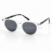 Moscot - 6259 – 49 – Black Transparent – Acetate – Sunglasses – Unisex