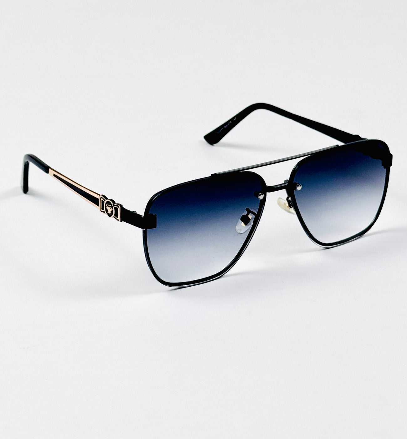 Versace – 22211 – 60 – Black Gradient – Metal – Sunglasses – Unisex