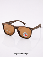 Rayban – 4550 – 56 – Brown – Acetate – Sunglasses – Unisex