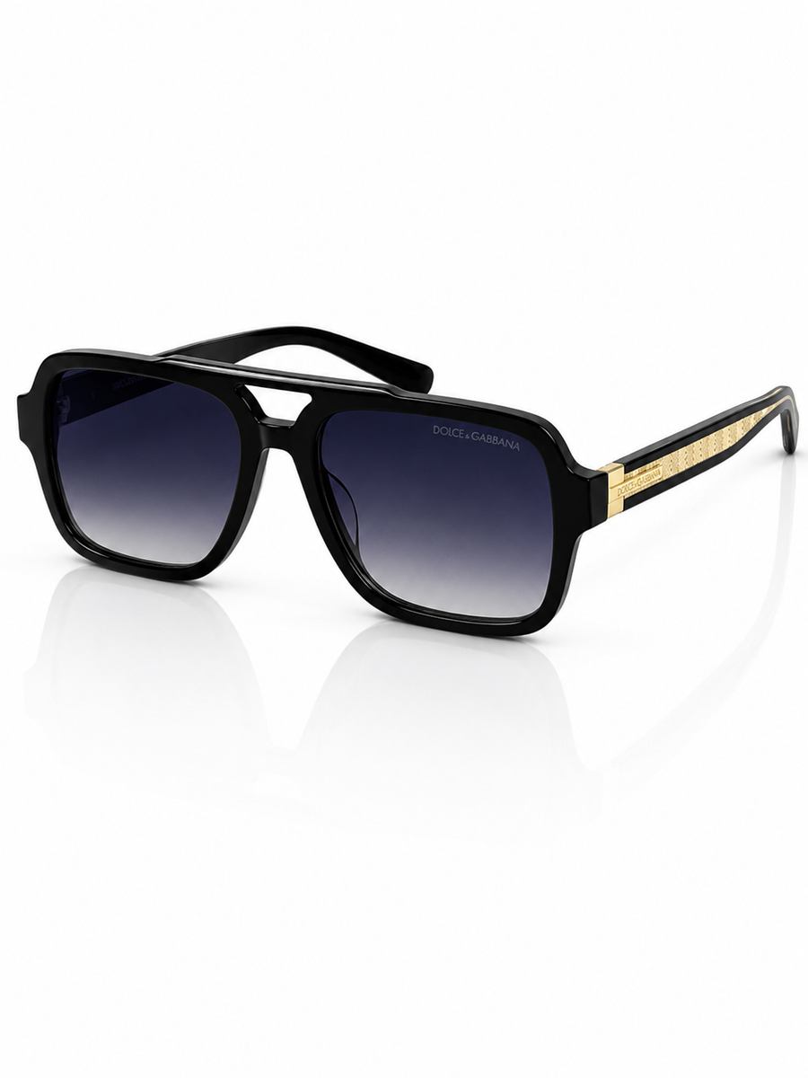 Dolce & Gabbana – 4544 - 56 – Black Gradient –  Acetate - Sunglasses – Unisex - Premium