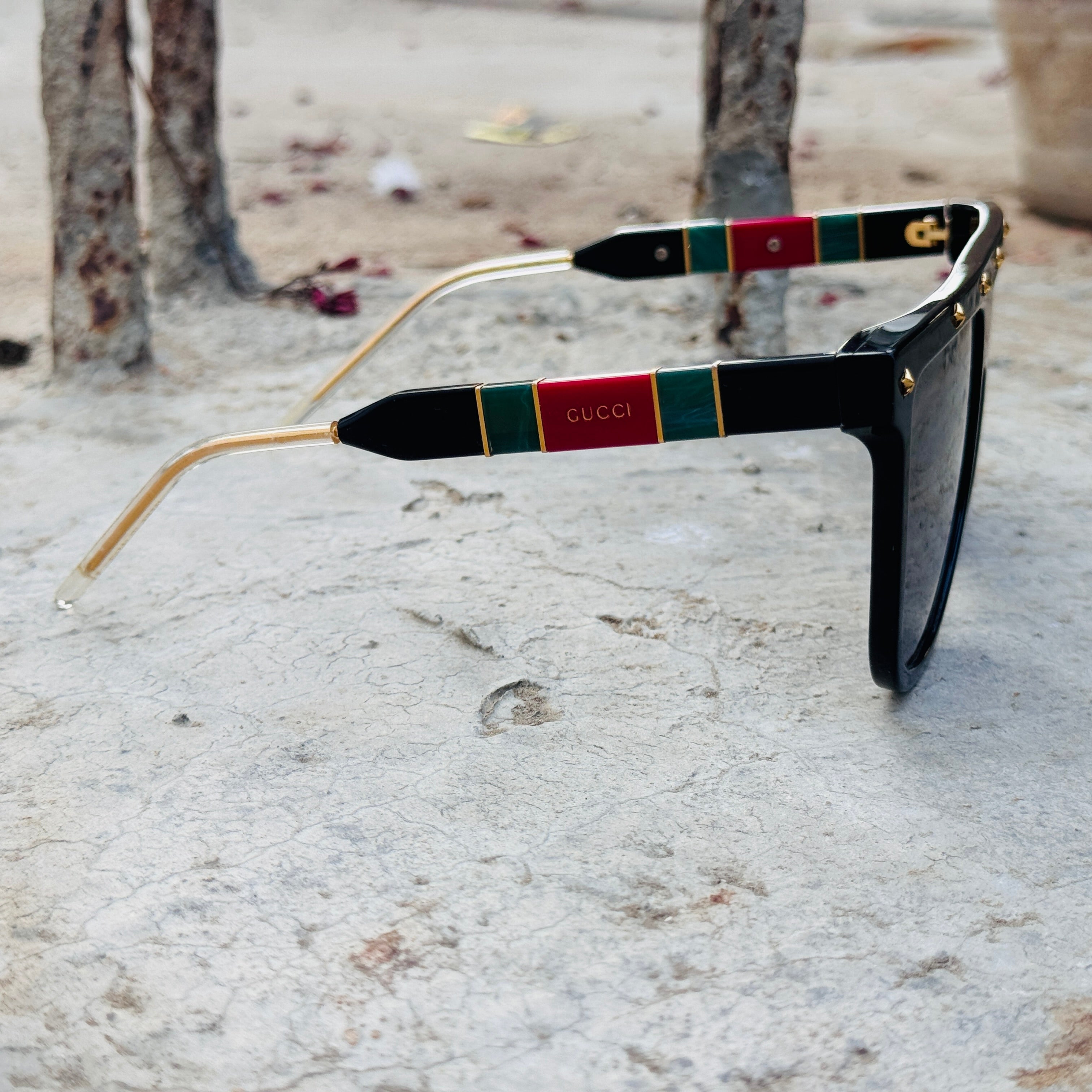 Gucci – 0712 - 60 – Black - Acetate - Sunglasses – Unisex - Premium