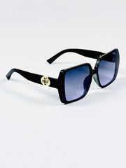Louis Vuitton - 6061 – 63 – Black Gradient – Acetate – Sunglasses – Ladies