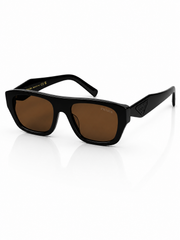 Prada – D07VU - 53 – Black Brown –  Acetate - Sunglasses – Unisex - Premium