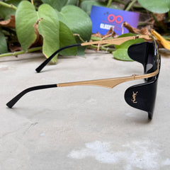 YSL – M137 - 55 – Golden Black Gradient – Metal - Acetate - Sunglasses – Ladies - Premium