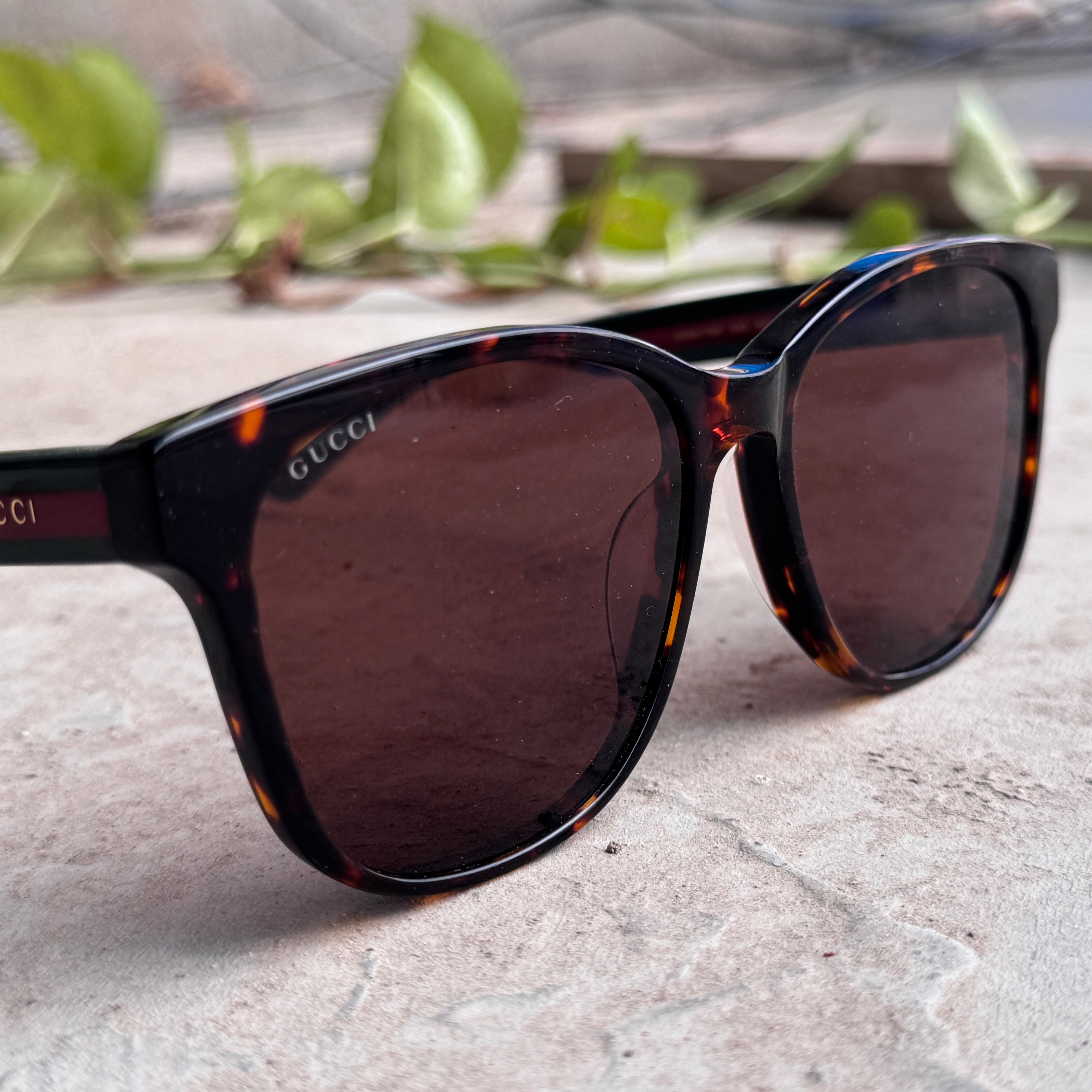 Gucci – 0417 - 56 – Tortoise - Acetate - Sunglasses – Unisex - Premium
