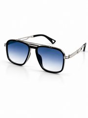 Cartier – 2778 – 53 – Silver Blue – Metal – Sunglasses – Unisex