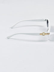 Louis Vuitton’s - 3312 – 54 – White Black Gradient – Acetate – Sunglasses – Ladies