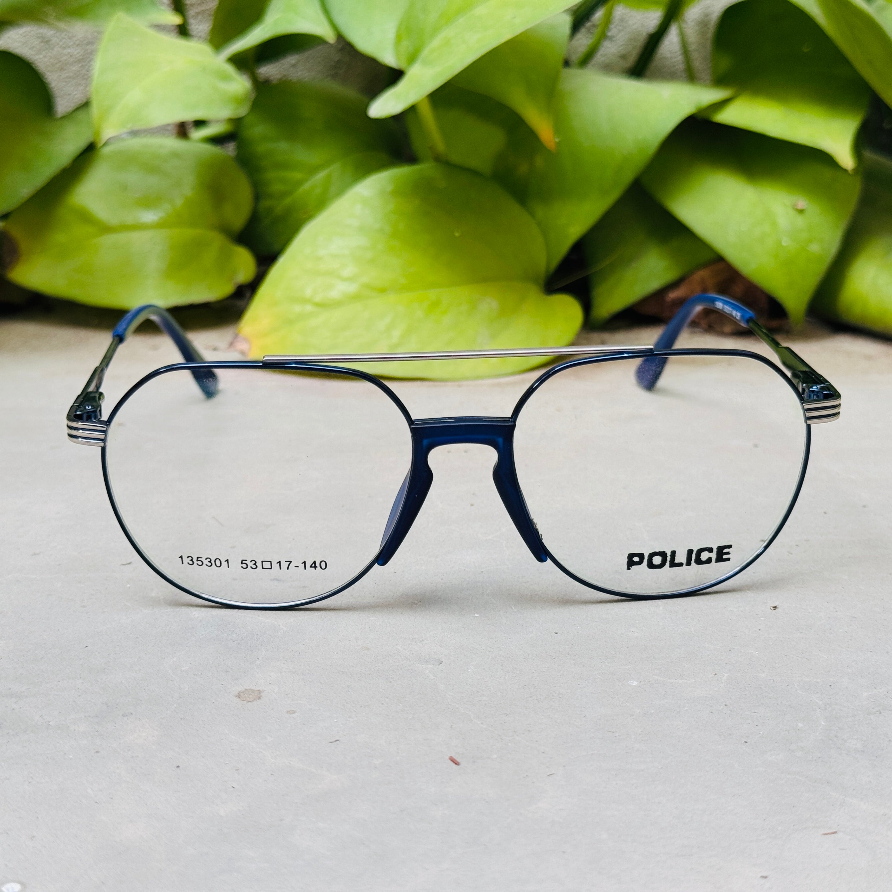 Police – 135301 – 53 – Silver Blue –  Metal - Optics – Unisex