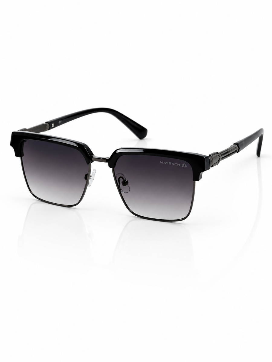 Maybach – 3641 – 55 – Black Gradient - Acetate - Metal - Sunglasses – Unisex