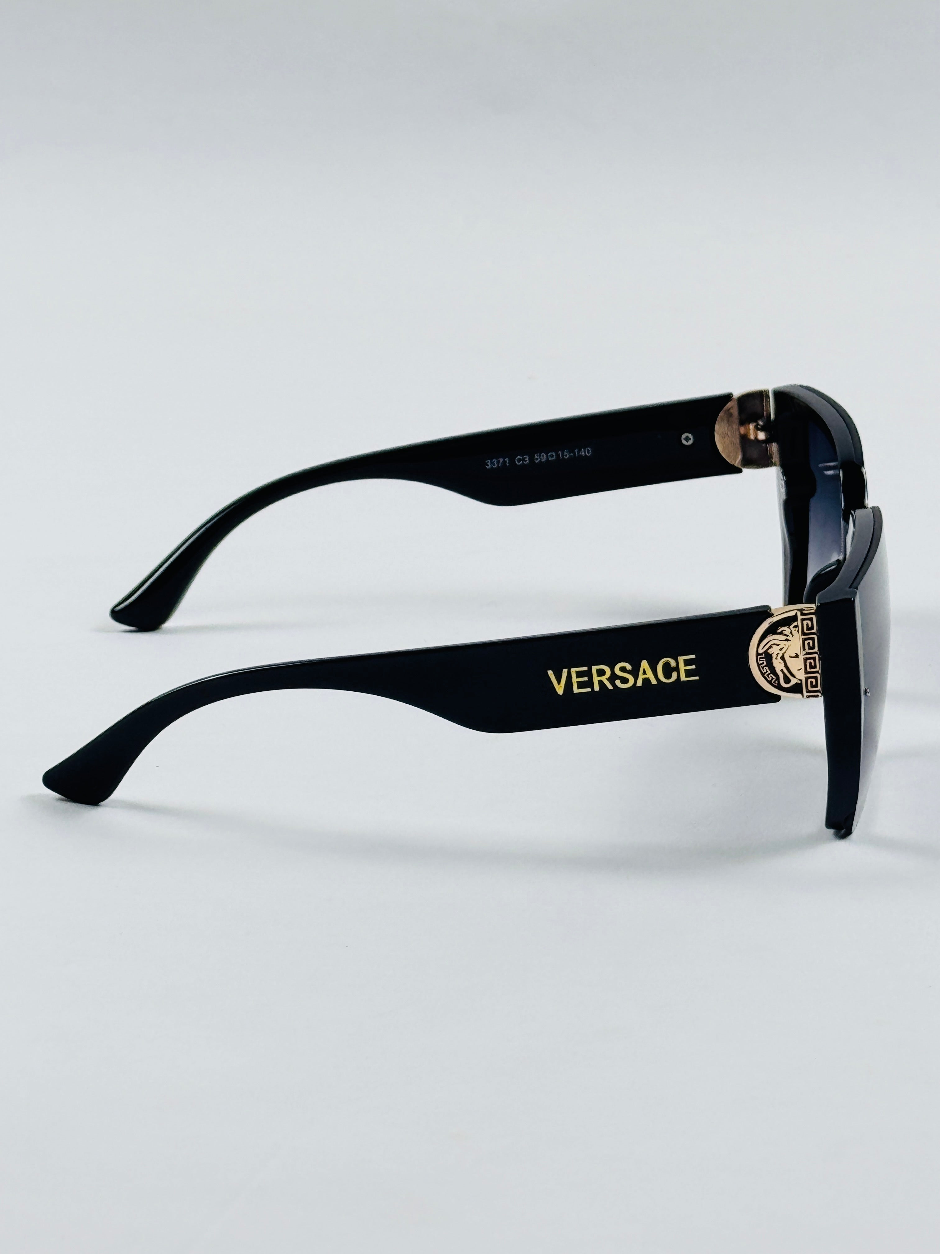 Versace - 3371 – 59 – Black Gradient – Acetate – Sunglasses – Ladies