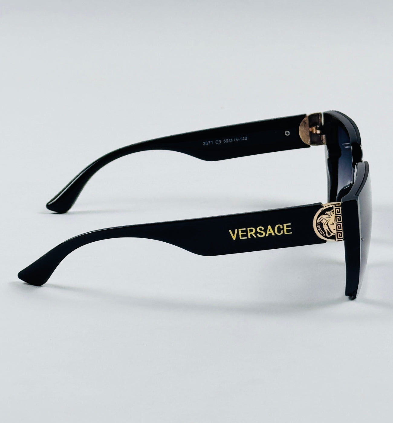 Versace - 3371 – 59 – Black Gradient – Acetate – Sunglasses – Ladies