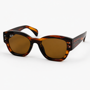 Rayban – 7681 - 52 – Tortoise Brown – Acetate – Sunglasses