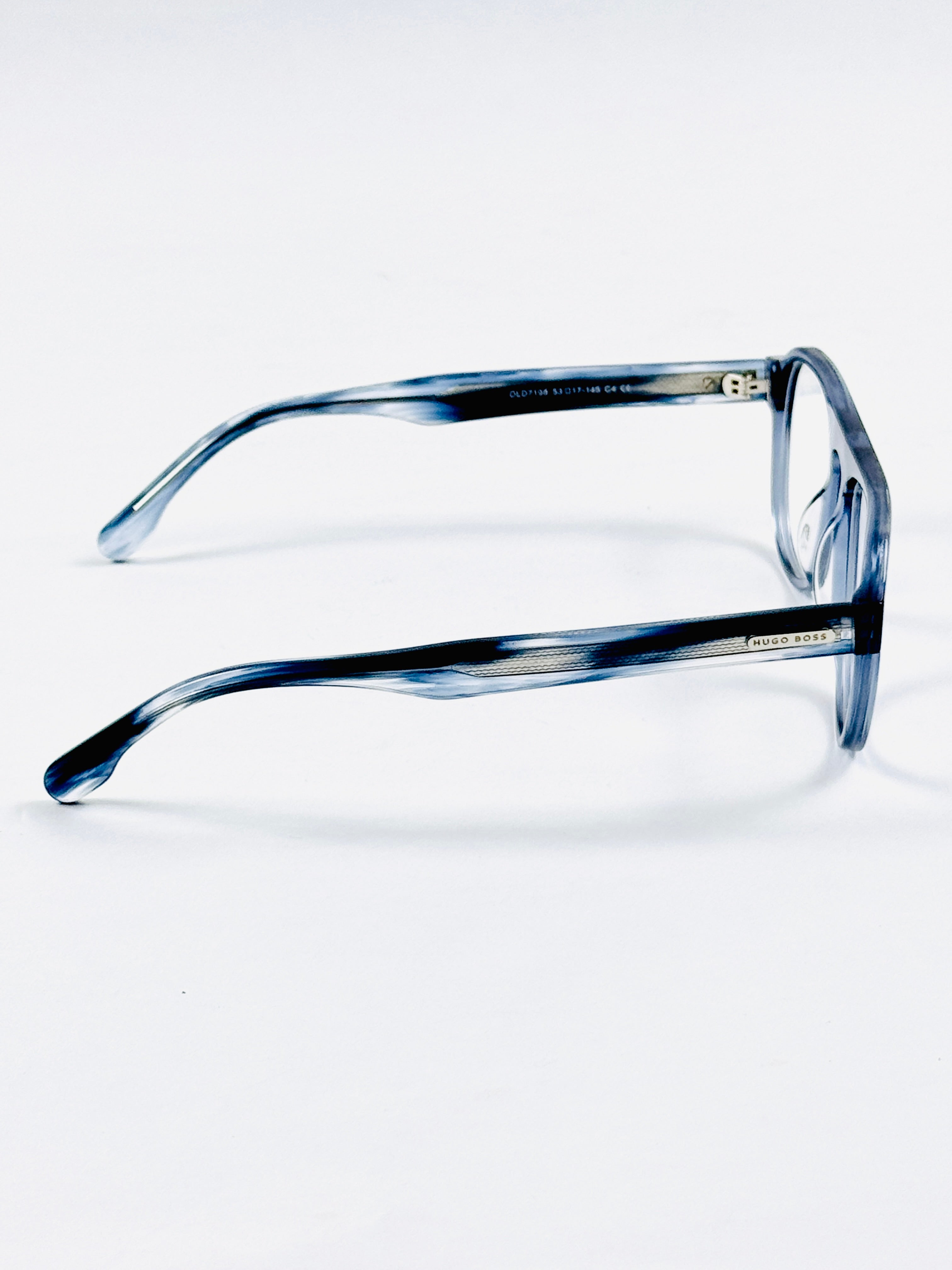 Boss – 7198 – 53 – Blue - Acetate - Optics – Unisex