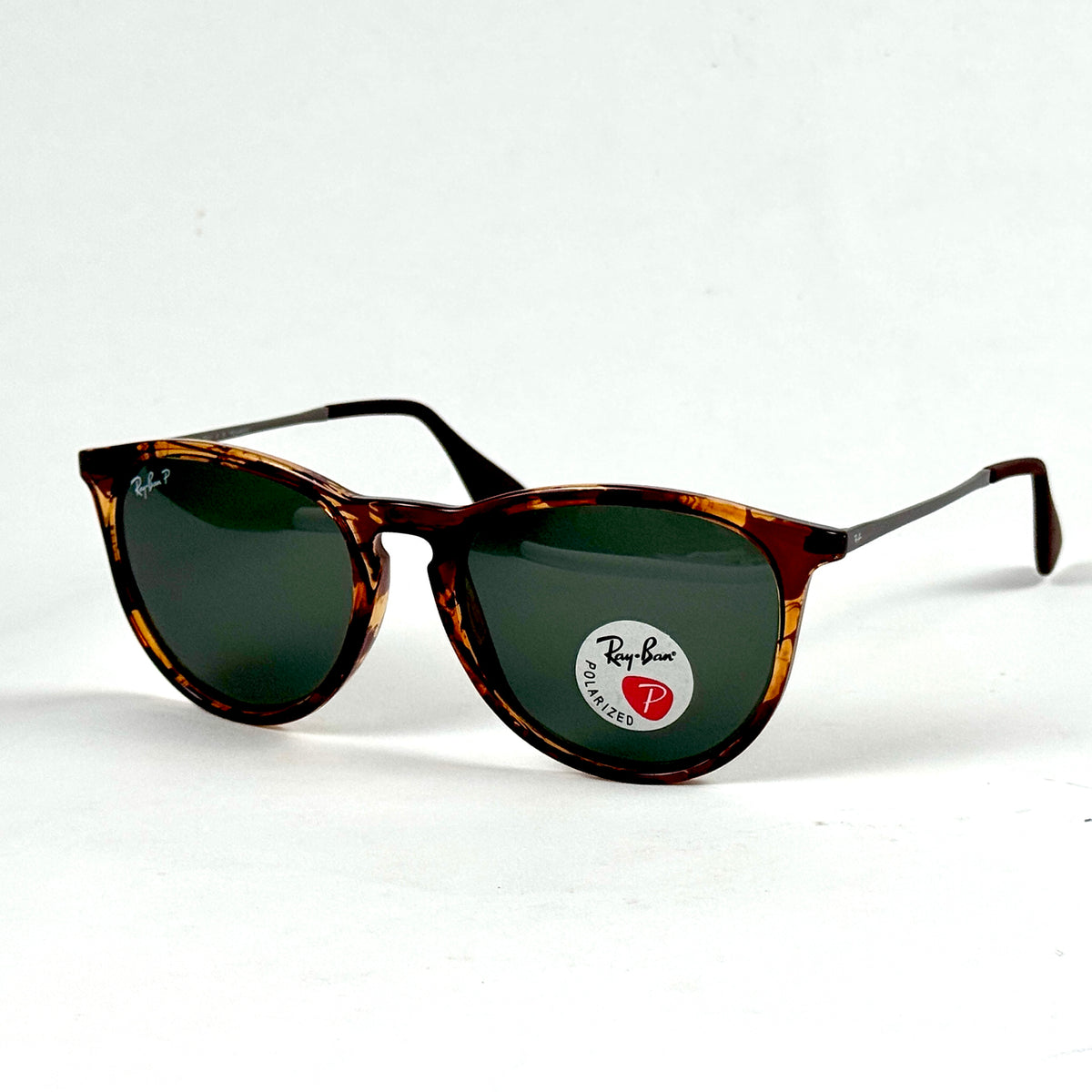 RayBan – 4171 – 54 – Tortoise Green –  Acetate- Sunglasses – Unisex - Premium