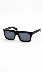 Prada – SPR D11- F – 56 – Black – Acetate- Sunglasses – Unisex - Premium