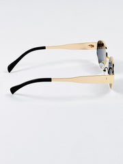 Celine – Triomphe - 55 – Golden Black – Metal – Sunglasses - Unisex