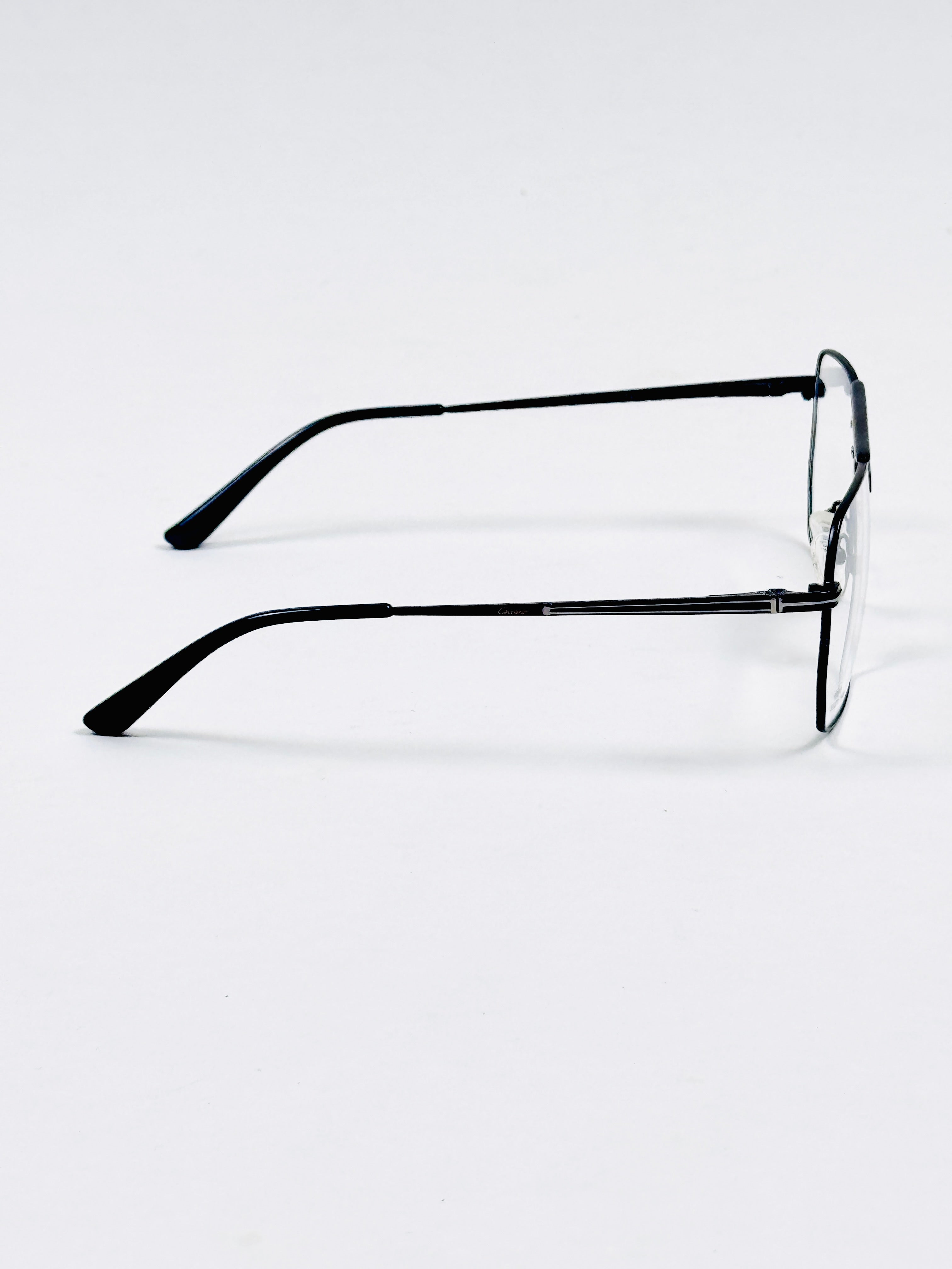 Cartier – 18010 – 55 – Silver Black –  Metal - Optics – Unisex