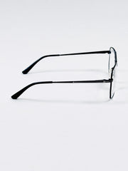 Cartier – 18010 – 55 – Silver Black –  Metal - Optics – Unisex