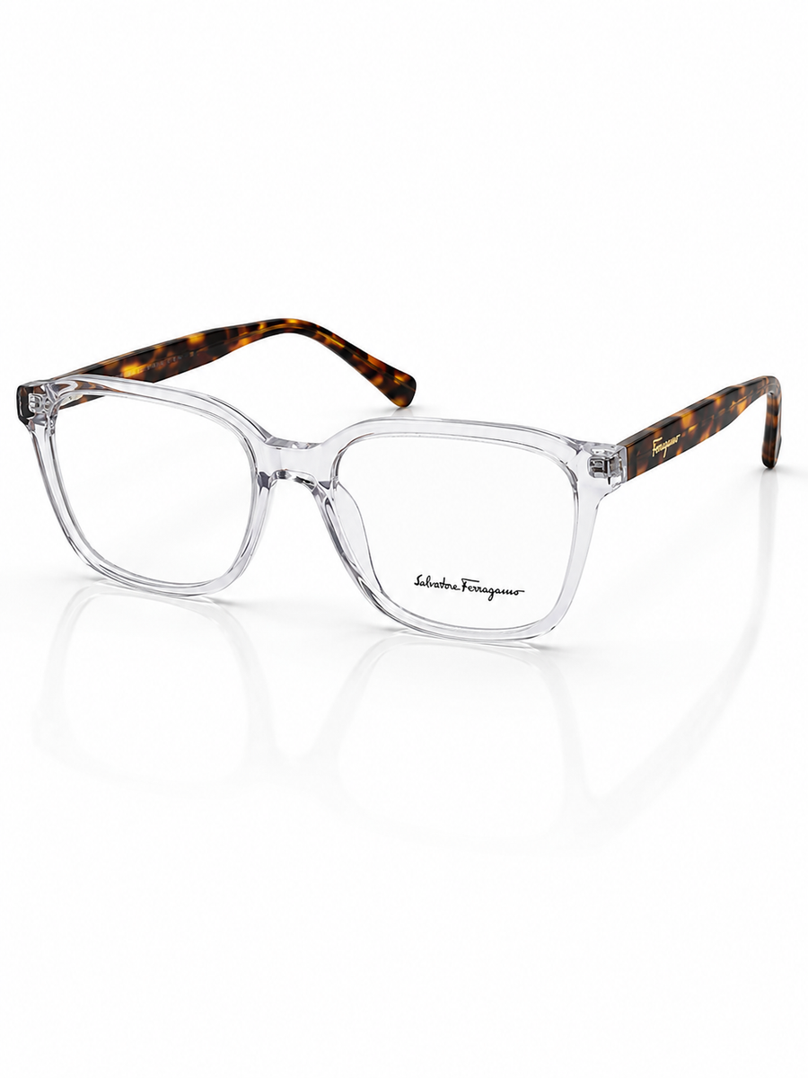 Ferragamo - 10087 – 53 – Grey Tortoise –  Acetate - Optics – Unisex - Premium