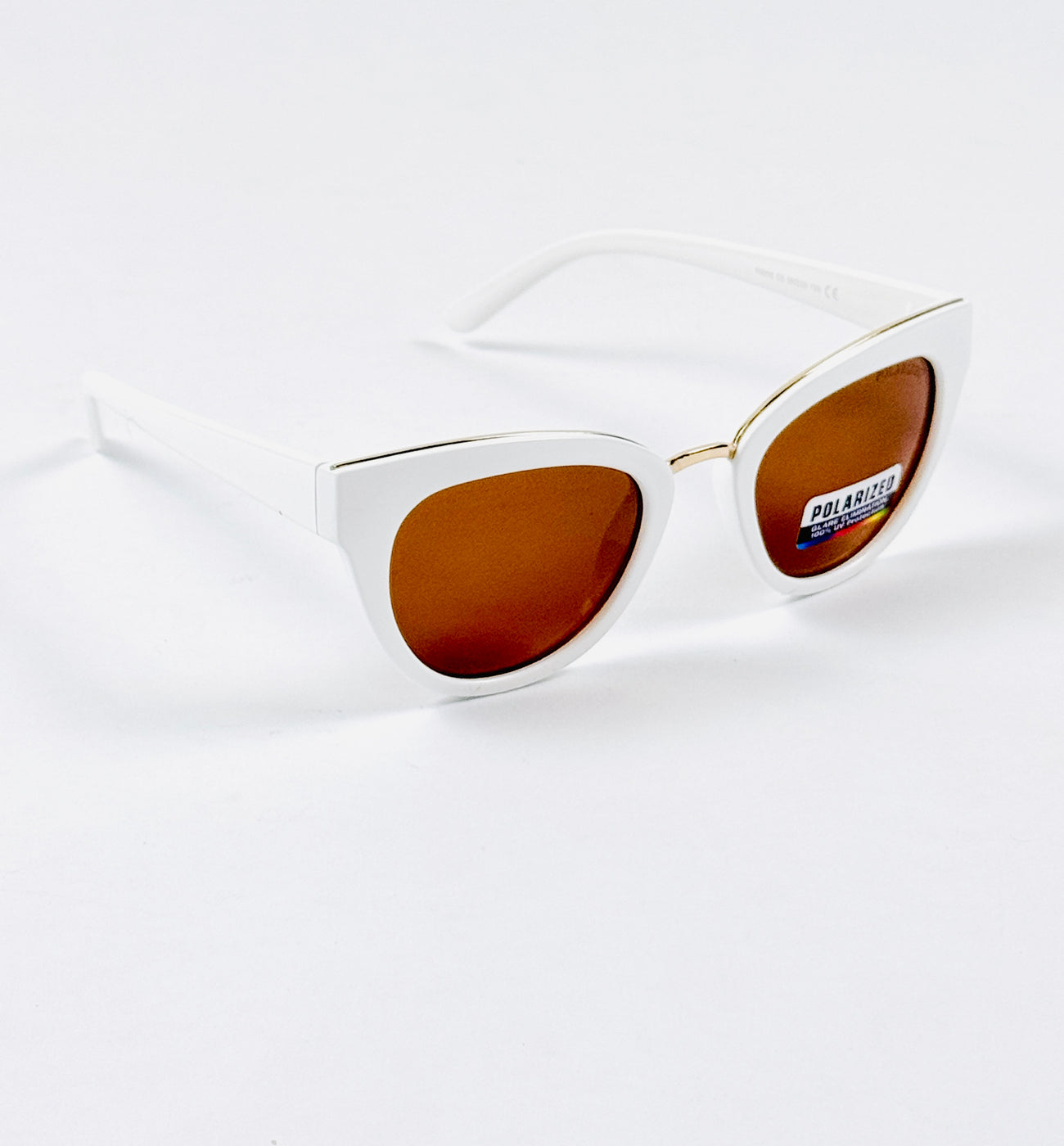 Dior – 9005 – 50 – White Brown – Acetate – Sunglasses – Ladies