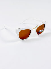 Dior – 9005 – 50 – White Brown – Acetate – Sunglasses – Ladies