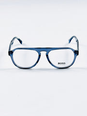 Boss – 7198 – 53 – Blue - Acetate - Optics – Unisex - Premium