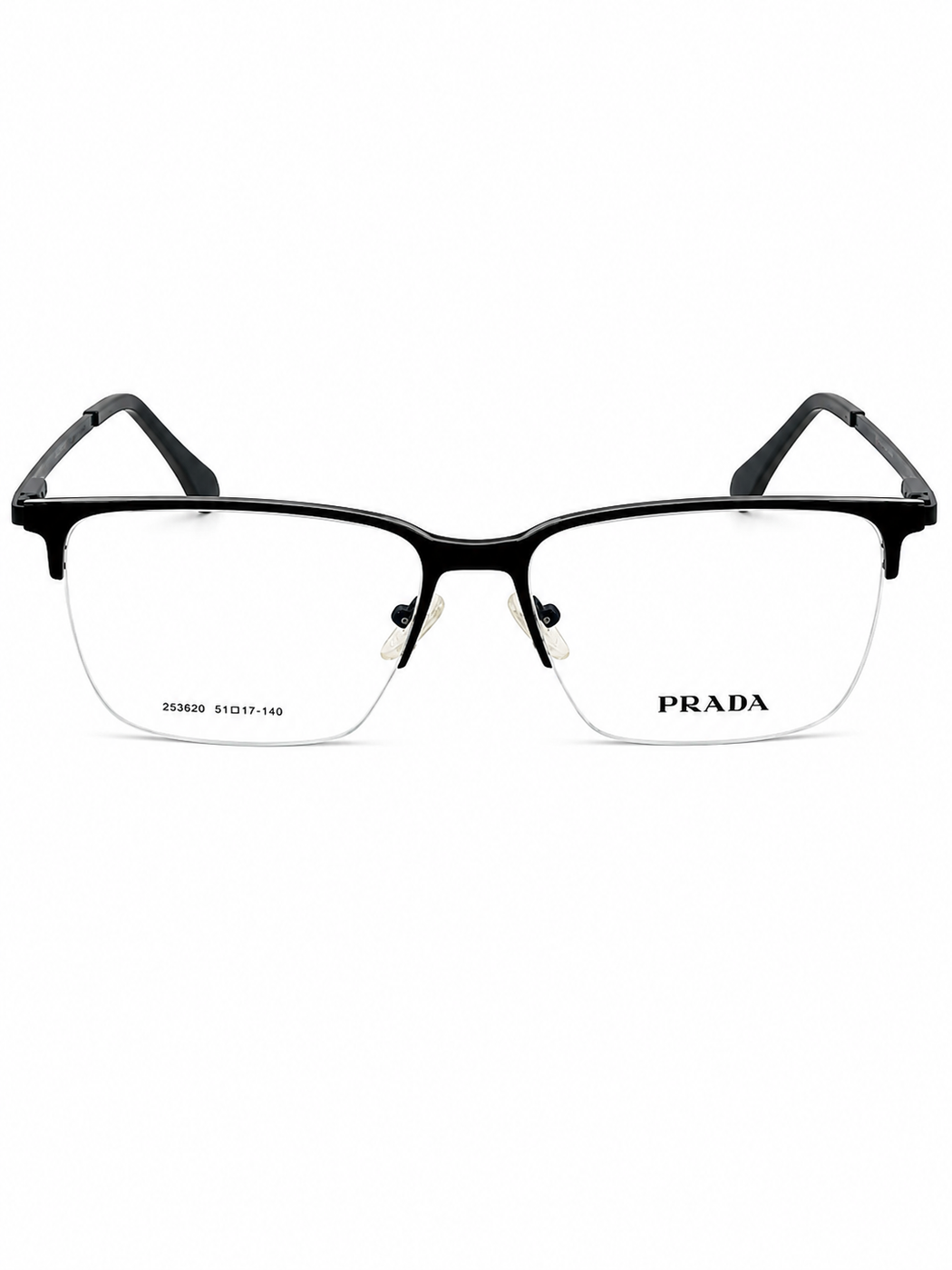 Prada – 253620 – 51 - Black – Metal – Optics - Unisex