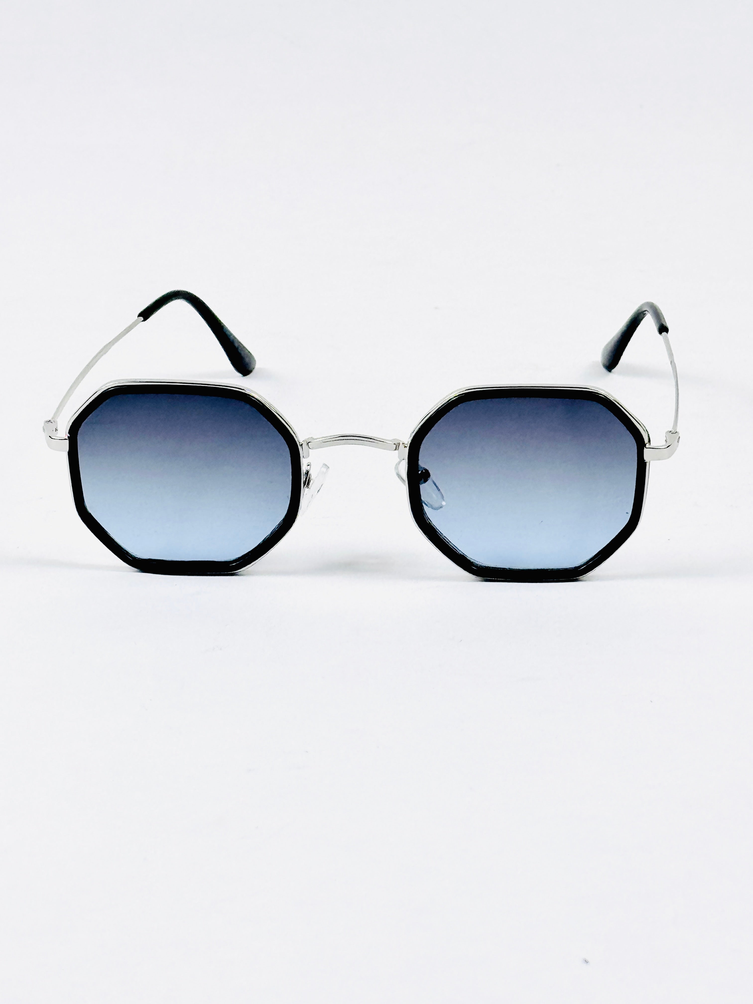 Police – 19106 – 58 – Silver Blue Gradient – Metal – Sunglasses – Unisex