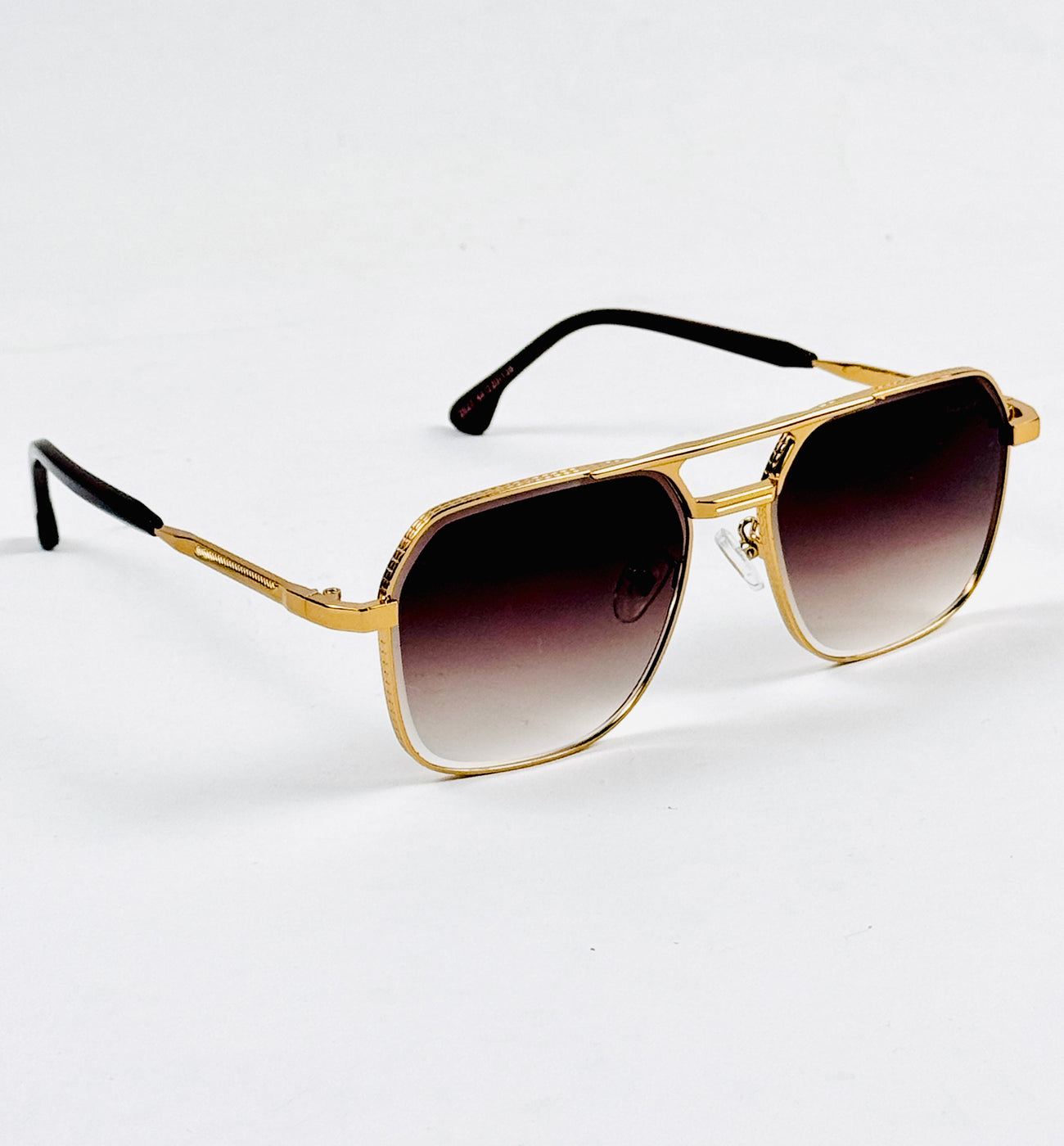 Cartier – 2627 – 44 – Golden Brown – Metal – Sunglasses – Unisex