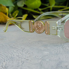 Versace – 52024 - 53 – Green Pink – Acetate - Sunglasses – Unisex