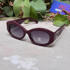 Chanel – 5528 - 53 – Purple – Acetate - Sunglasses – Ladies - Premium